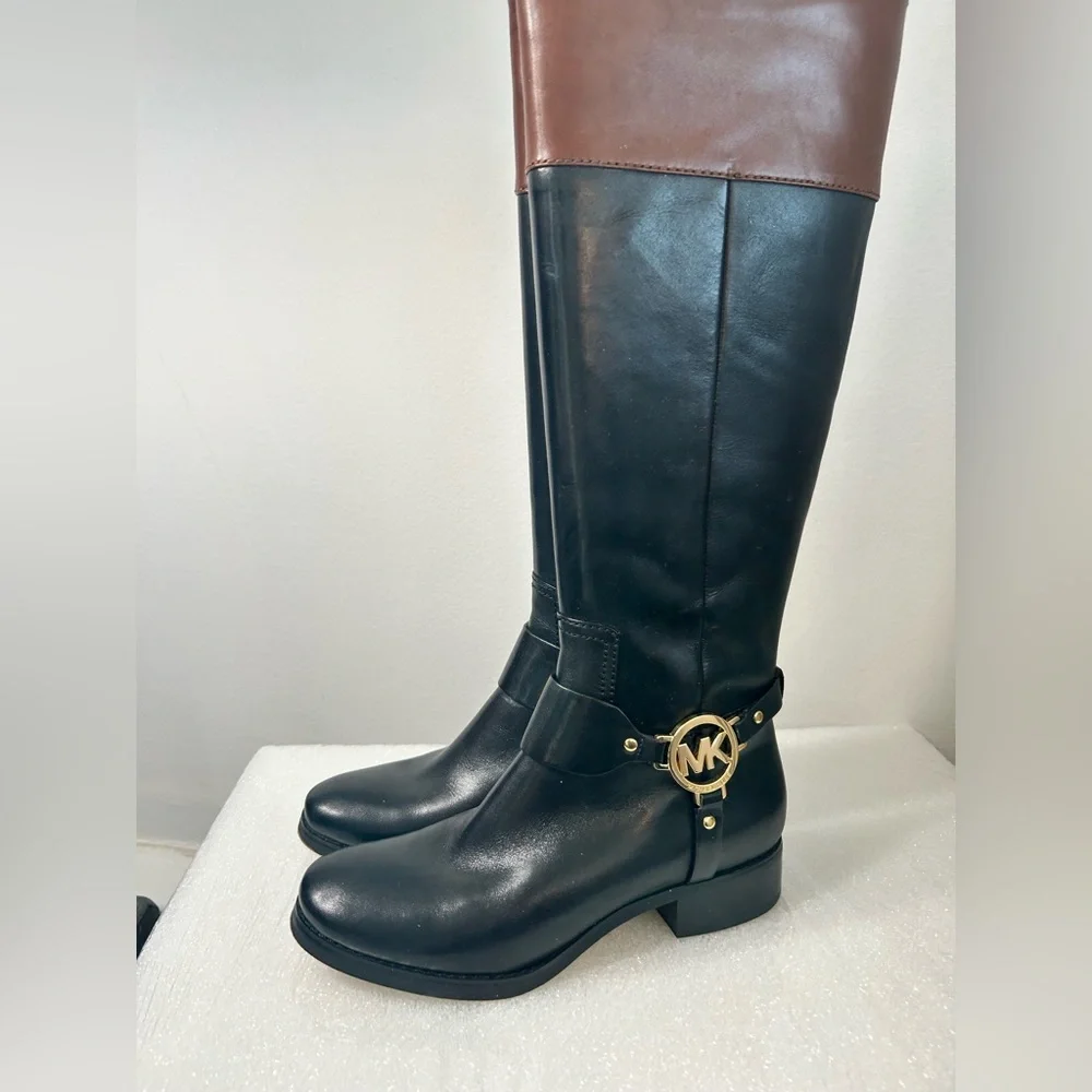 Michael Kors Fulton Harness Boots - Picture 4 of 9